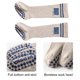 thumbnail image 4 of 6 pares de niños y niñas pueden usar calcetines antideslizantes calcetines a rayas, 4 of 5