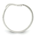 thumbnail image 3 of Auriga Fine Jewelry 925 Sterling Silver Solid Wavy Ring Size 7 for Women, 3 of 6
