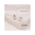 thumbnail image 5 of Detailed Heart Baby / Toddler / Kids Earrings Screw Back - Sterling Silver, 5 of 7