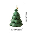thumbnail image 3 of KNFATEQVEDG Bougie de Noël Créative en Forme de Sapin de Noël, 3 of 7