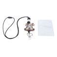 thumbnail image 1 of Adjustable Nylon Cord Badge Holder With Lanyard, Cartoon Beaded Design, Waterproof, Practical Keyring, Suitable For Office School Business Use, 1 of 8