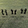 thumbnail image 5 of Heavy Duty Metal Zombie Hands Yard Stakes - Spooky Halloween Outdoor Decor Set of 2 for Garden, Pathway & Graveyard Displays, 5 of 9