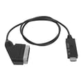 thumbnail image 1 of Cable convertidor Scart Interfaz multimedia HD a cable Scart Nikou, 1 of 9