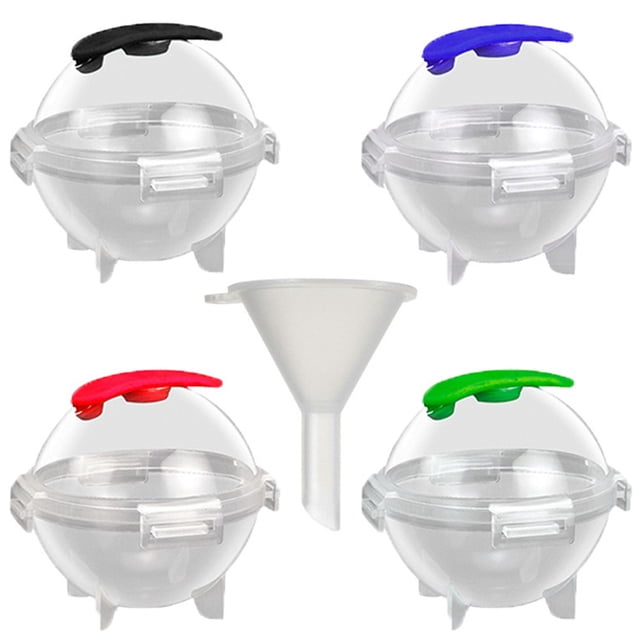 Kearding Moldes para bolas de hielo, molde para cubos de bebidas, a prueba de fugas, lavable, para el hogar Type11 NO11