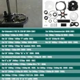 thumbnail image 3 of Water Pump Impeller Kit 5001595 For Johnson Evinrude BRP OMC Outboard 75-250 HP, 3 of 5
