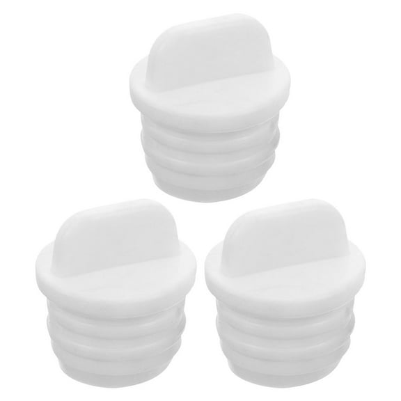 UPOUART White Rubber Drain Plug Replacement for Mop Bucket, Stopper for Home Cleaning, and Leak-Proof Design
