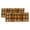 Orange, Green, Brown, variant on 2 Pack Valances for Windows, Buffalo Plaid Fall Window Valances for Living Room/Bedroom/Bathroom, Thanksgiving Orange Brown Autumn Harvest Light Filtering Kitchen Curtain Valance 42"W x12" L
