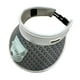 thumbnail image 4 of Visera con ventilador para mujer - Sombrero de playa protector Gorras de pesca 3 velocidades Verano azul claro, 4 of 9