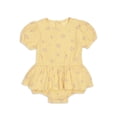 thumbnail image 6 of Modern Moments By Gerber Baby Girl Cotton Romper with Waistline Ruffle, Sizes 0/3 Months - 24 Months, 6 of 11