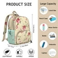 thumbnail image 6 of Watercolor Bee Artwork School Backpack - Spine-Friendly & Durable, 6 of 6