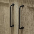 thumbnail image 6 of Goo-Ki 12 Pack 5" Hole Center Matte Black Kitchen Cabinet Handles, Modern Zinc Alloy Kitchen Drawer Pulls Dresser Hardware for Bedroom, 6 of 9