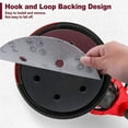 thumbnail image 4 of SPEEDWOX 10PCS 120 Grit 9 Inch 6 Hole Sanding Discs 9 Inch 6 Hole Hook-and-Loop Sanding Discs 9" Round Abrasive Disc Aluminum Oxide Hook and Loop Sandpaper Sander Paper for Drywall Sander, 4 of 4