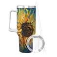 thumbnail image 2 of Disketp Starry Sunflower Dreamscape for 40 OZ Stainless Steel with Handle Lid Straw for Women Men Birthday Presents, 2 of 8