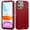 Red, variant on JTCASES for iPhone 11 Case, Shockproof Anti-drop PC Frame Anti-slip Strip Silicone Back Shell Rugged Anti-scratch for iPhone 11 (6.1" 2019) - Red