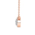 thumbnail image 4 of Diamond Pendant Necklace For Women | 1 Carat IGI Certified Oval Shape Lab Grown Diamond | Flaire Halo Lab Diamond Pendant Necklace 14K Rose Gold | FG-VS1-VS2 Quality Friendly Diamonds, 4 of 4