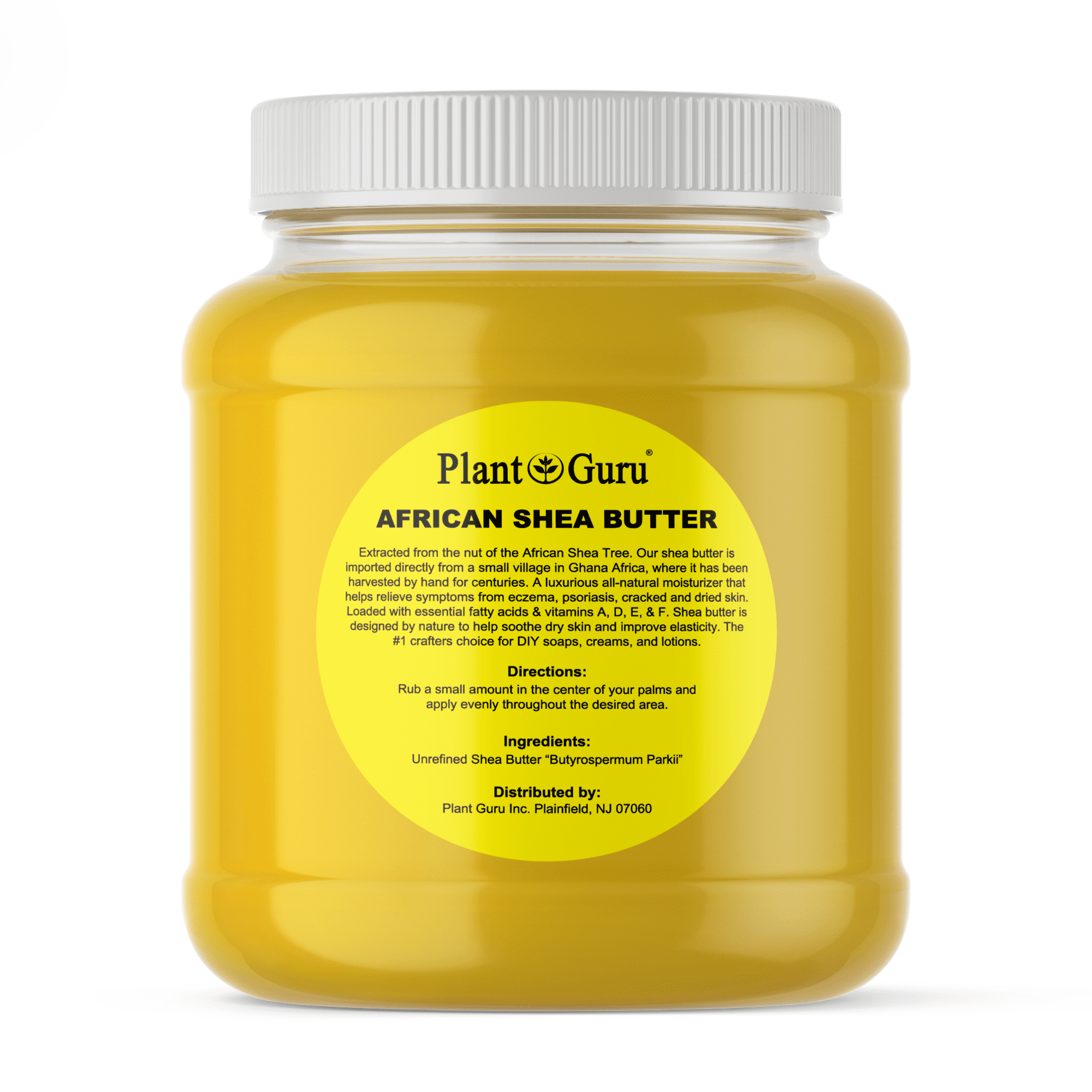 Raw African Shea Butter 3 lbs. Bulk Wholesale 100 Pure Natural