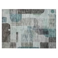 thumbnail image 2 of Addison Rugs Chantille Indoor/Outdoor Transitional Modern Teal Washable Rectangle Rug, 1'8" x 2'6", 2 of 6
