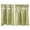 Green, variant on Linnome Embroidered Short Curtains for Small Window Light Blocking Semi Curtains with Bow Tie Checkered Border 2 Panels 11.57 Inch