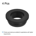 thumbnail image 3 of Unique Bargains Support de Illet en Caoutchouc Dia 1-31/64 Pieds (37.6mm) Rond Type T pour Protection des Câbles Lot de 4, 3 of 5