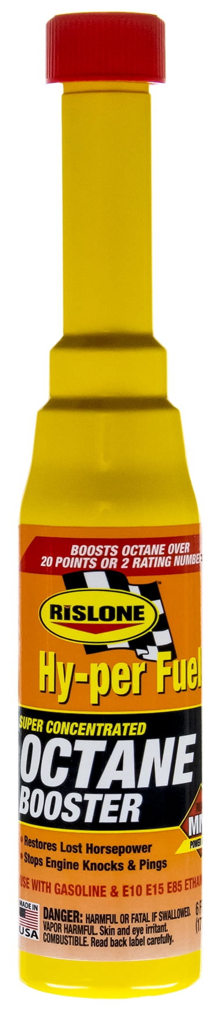 (24 pack) Rislone 4747 Hy-per Fuel Octane Booster, Automotive Additive, 6oz
