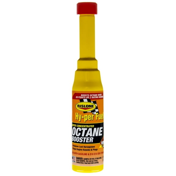 Rislone 4747 Hy-per Fuel Octane Booster, Automotive Additive, 6oz