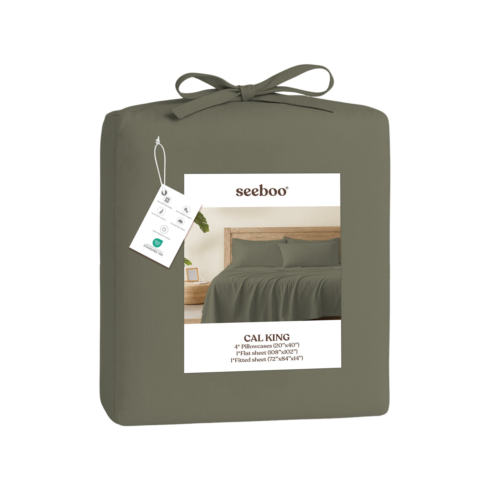 6-Piece Microfiber Bed Sheets ? Ultra-Soft, Wrinkle-Free, Deep Pocket Fit