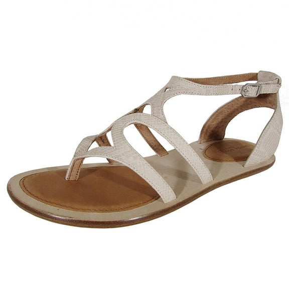 Gentle Souls Womens Upon A Star Snake Print Gladiator Sandal Shoe, Nude, US 6