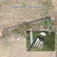 thumbnail image 4 of Extended Handle Remove Weeding Tool Extended Handle Weeding Hoe with Pointed Tip 4 Teeth Ergonomic Outdoor Weeding Tool for Narrow Spaces for Precise, 4 of 8