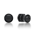 thumbnail image 2 of The Mano Gift Set - Stainless Steel 9mm Single Round Earring with Black IP, 2 of 7