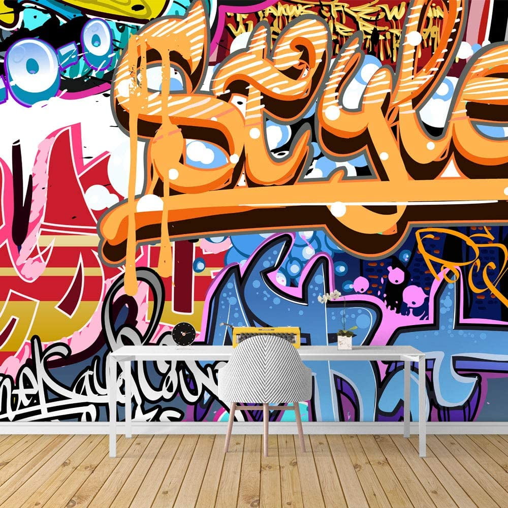 Wall26 Wall Mural Graffiti Removable Wallpaper Wall Sticker for Bedroom