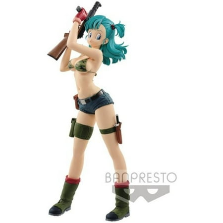 Dragon Ball Bulma Glitter Action Figure, 9.75"