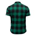 thumbnail image 7 of TASICA Mens Plaid Short Sleeve Shirts Button Down Tops Stand Collar Wrinkle Free Blouses Soft Breathable Summer Lightweight Fashion Shirt Quick Dry, 7 of 7