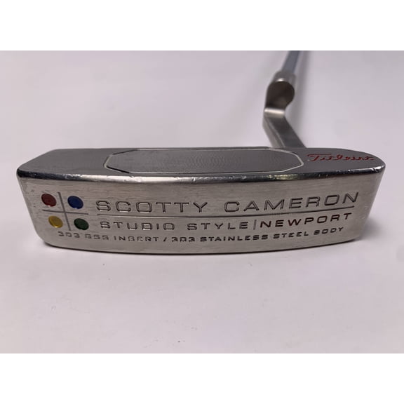Pre-Owned Scotty Cameron Studio Style Newport Putter 35" SuperStroke Pistol 2.0 Mens RH