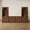 Walnut, variant on CHIC HOUSE Modular Entertainment Center with Storage, Farmhouse Media Console Cabinet TV Stand for TVs up to 65", Fluted Storage Cabinets with Bookshelves for Living Room, Walnut