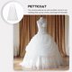 thumbnail image 4 of FOMIYES Petticoat Para De Con Tafetán Poliéster Que El Volumen Falda, 4 of 8