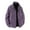 Purple, variant on MIXUE Mens Coats And Jackets Autumn Winter Leather Solid Color Lapel Long Sleeve Zip Up Classic Coat Outwear,Purple,XXXL