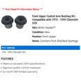 thumbnail image 2 of Front Upper Control Arm Bushing Kit - Compatible with 1975 - 1995 Chevy G20 1976 1977 1978 1979 1980 1981 1982 1983 1984 1985 1986 1987 1988 1989 1990 1991 1992 1993 1994, 2 of 2