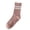 Pink, variant on Women's Spring Summer Fashion Comfortable Non-Slip Long Socks with Stripe Detail Pilates Yoga Fitness Athletic Socks