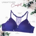 thumbnail image 3 of Alyce Ives Intimates Lightly Padded Bras for Girls, Teens and Petite Women, Lace Back, 32A, 6 Pack, 3 of 6