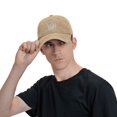 thumbnail image 7 of That's What I Do I Fix Stuff And I Know Things 2 Baseball Cap Vintage Soft Washed Denim,Golf Dad Hat Adjustable Trucker Hats for Men Women Unisex Adult,Natural, 7 of 7