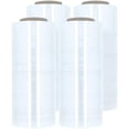 thumbnail image 2 of SSBM Cast Hand Pre-Stretch Wrap 17" x 1476' 256 Rolls 34 Gauge Plastic Clear Shrink Wrap for Storing Moving Pallets, 2 of 5