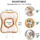 thumbnail image 3 of Cono Collar Lindo Suave Tostada En Forma De Pan Tocado Cosplay Gorra Para Mascota Gato Cachorro Eigraketly HA046421-03, 3 of 6