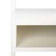 thumbnail image 6 of SAFAVIEH Kamy Rustic Retro 2 Shelf Leaning Desk, White, 6 of 10