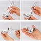 thumbnail image 4 of Utensilios de cocina plegables Baoblaze 2 piezas Acero inoxidable, 4 of 8