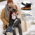 thumbnail image 2 of Women Snow Boots Winter Shoes with Fur Lined Warm Slip On Boots for Women Waterproof Booties Comfortable Outdoor Anti Slip Shoes, 2 of 13