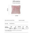 thumbnail image 3 of Modern Simple European Solid Color Plush Pillow Cover Office Home Sofa Cushion Cover, 3 of 10