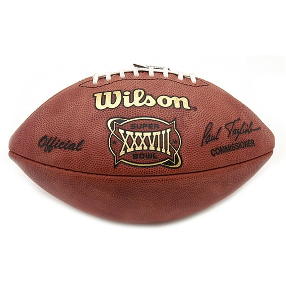 Super Bowl XXXVIII Wilson Official Game Football