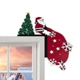 thumbnail image 4 of Ventana Pared DIY Esquina Puerta Adornos Navideña Invierno Estante Espejo Gabinete, 4 of 9