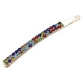 thumbnail image 3 of Bobby Pins Rhinestone Crystal Exquisite Workmanship Sparkling Simple Design Hairpins Barrette Hairstyle OrnamentsWonderful Gift colorful, 3 of 7