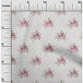 thumbnail image 2 of oneOone Georgette Viscose Pink Fabric Watercolor Floral Sewing Fabric By The Yard Printed Diy Clothing Sewing Supplies 42 Inch Wide, 2 of 4